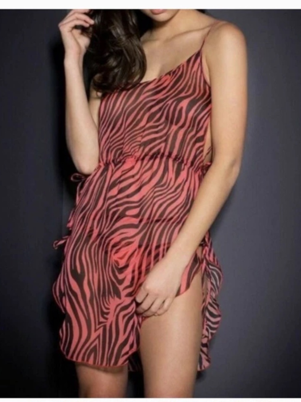 AGENT PROVOCATEUR Silk Tori Cover Up Lingerie
